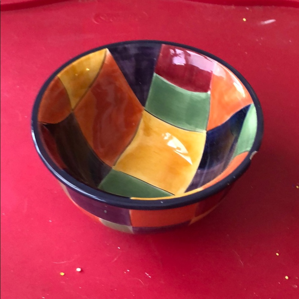 Glass bowl